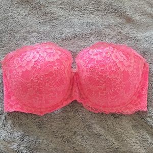 Victoria’s Secret hot pink bra